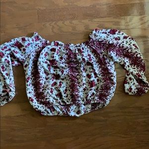 BRANDY MELVILLE off the shoulder top